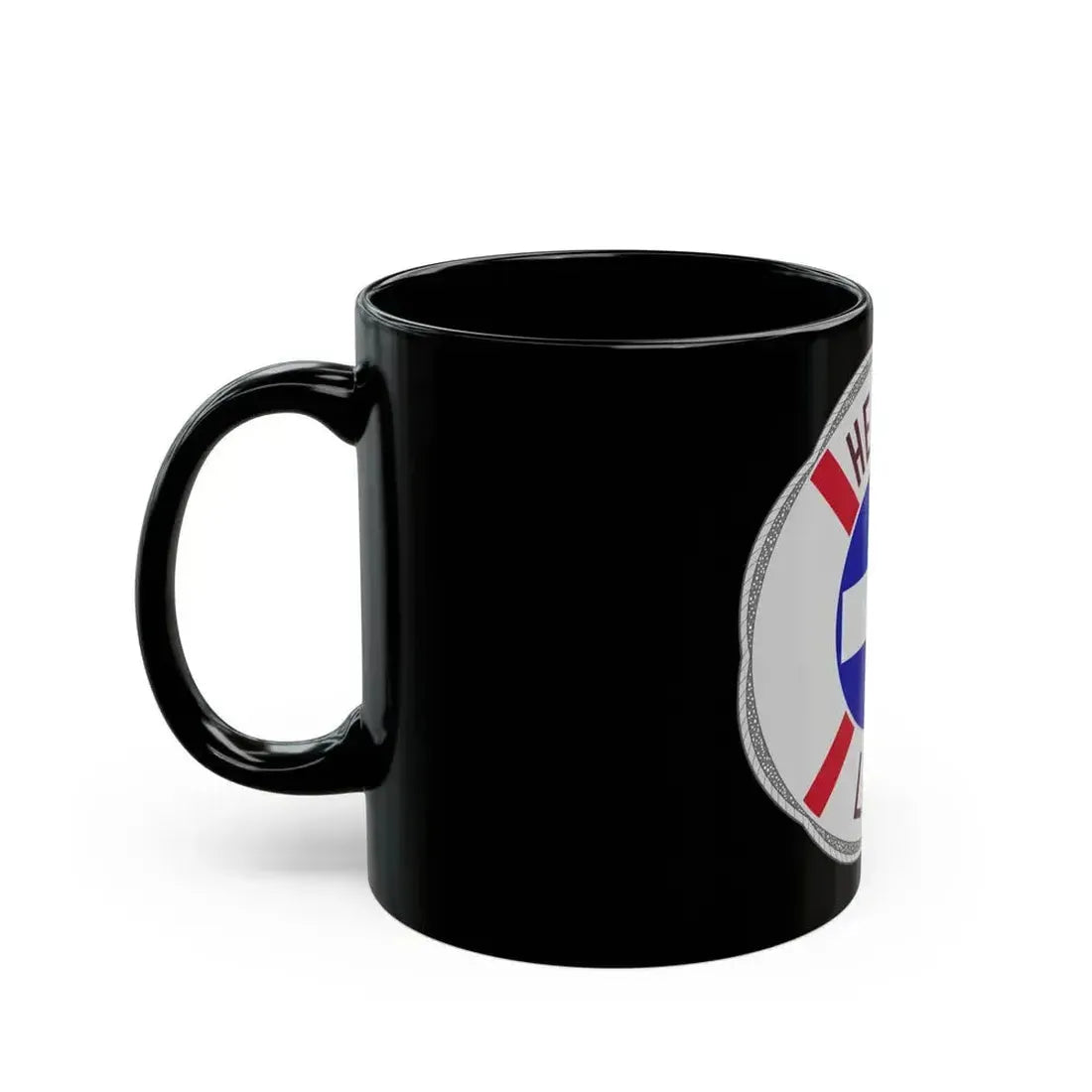 313 Hospital Center (U.S. Army) Black Coffee Mug - Go Mug Yourself