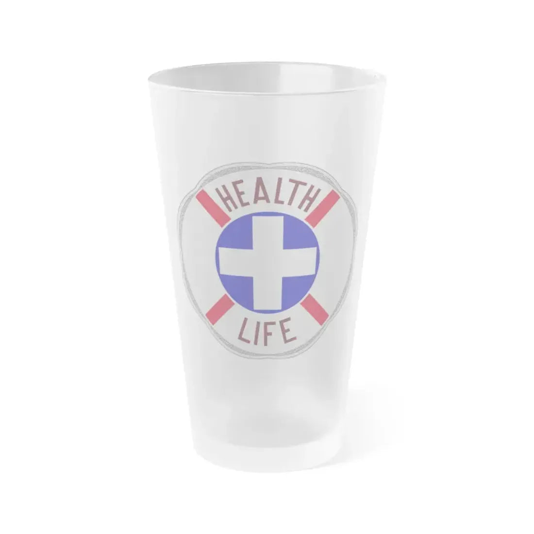313 Hospital Center (U.S. Army) Frosted Pint Glass 16oz Default Title - Go Mug Yourself