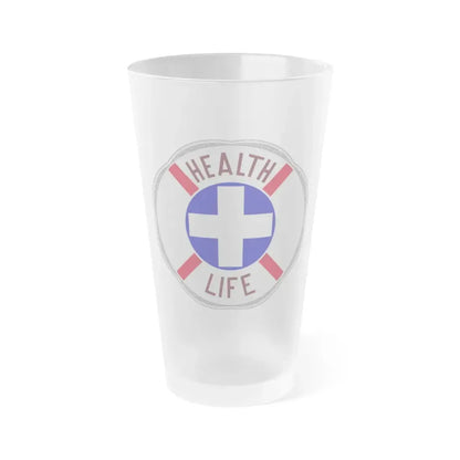 313 Hospital Center (U.S. Army) Frosted Pint Glass 16oz Default Title - Go Mug Yourself