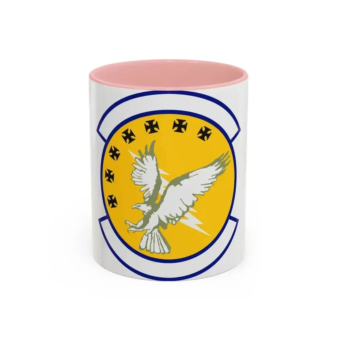 313 Training Squadron AETC (U.S. Air Force) Accent Coffee Mug 11oz Pink - Go Mug Yourself