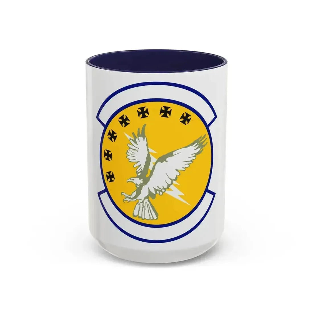 313 Training Squadron AETC (U.S. Air Force) Accent Coffee Mug 15oz Navy - Go Mug Yourself