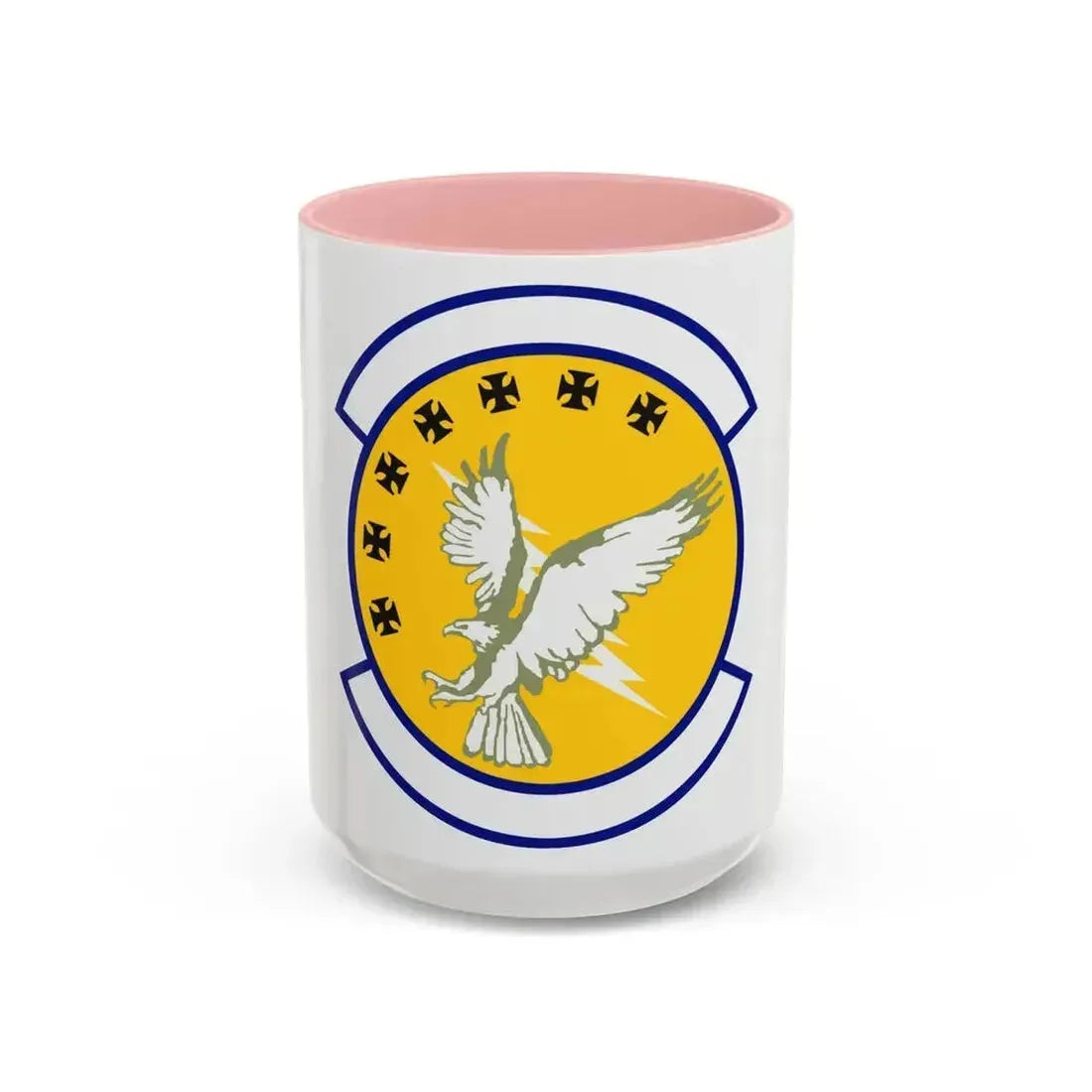 313 Training Squadron AETC (U.S. Air Force) Accent Coffee Mug 15oz Pink - Go Mug Yourself