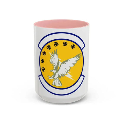 313 Training Squadron AETC (U.S. Air Force) Accent Coffee Mug 15oz Pink - Go Mug Yourself