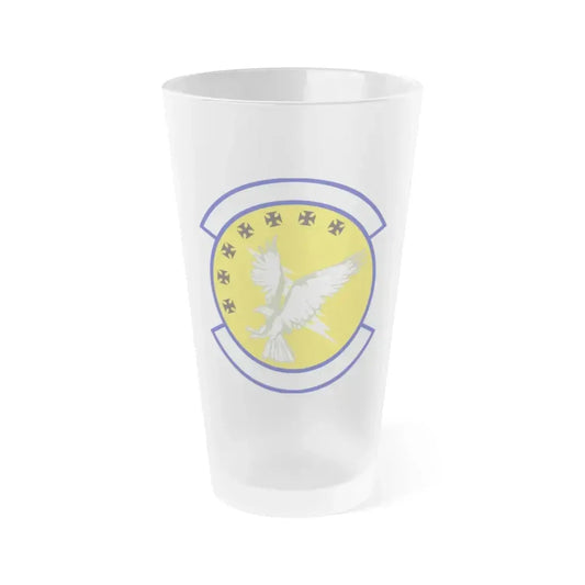 313 Training Squadron AETC (U.S. Air Force) Frosted Pint Glass 16oz 16oz Frosted - Go Mug Yourself