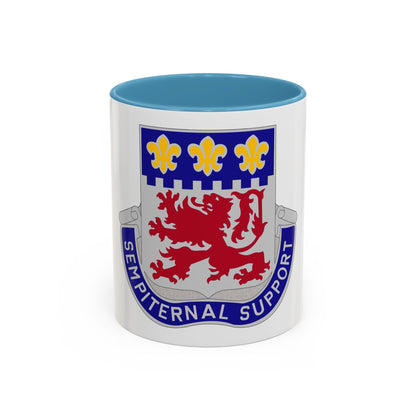 105 Engineer Group (U.S. Army) Accent Coffee Mug