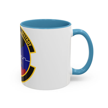 579 Software Engineering Squadron AFMC (U.S. Air Force) Accent Coffee Mug