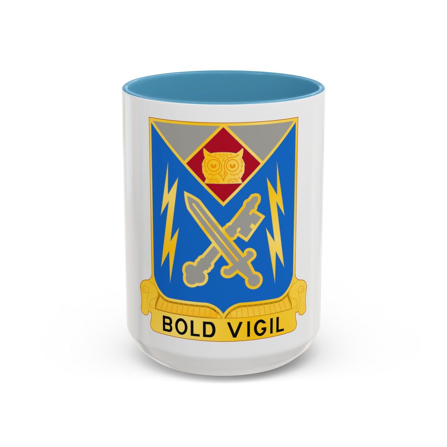 105 Military Intelligence Battalion (U.S. Army) Accent Coffee Mug