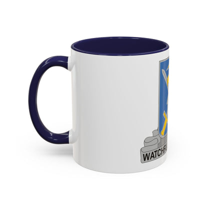 104 Military Intelligence Battalion (U.S. Army) Accent Coffee Mug