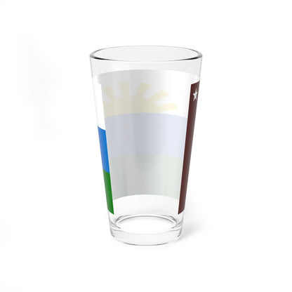 Bandera de Girardot Cojedes (Venezuela) Pint Glass 16oz