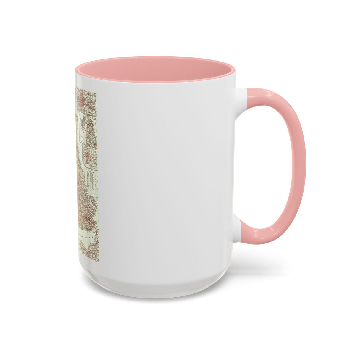 British Isles (1958) (Map) Accent Coffee Mug