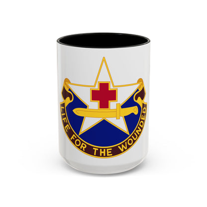111 Medical Battalion (U.S. Army) Accent Coffee Mug