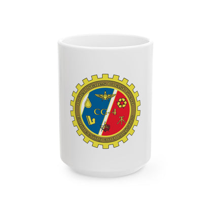USCG COMDT CG 4 (U.S. Coast Guard) White Coffee Mug