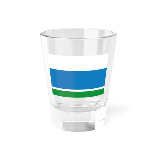 Flag of Sverdlovsk Oblast Russia - Shot Glass 1.5oz