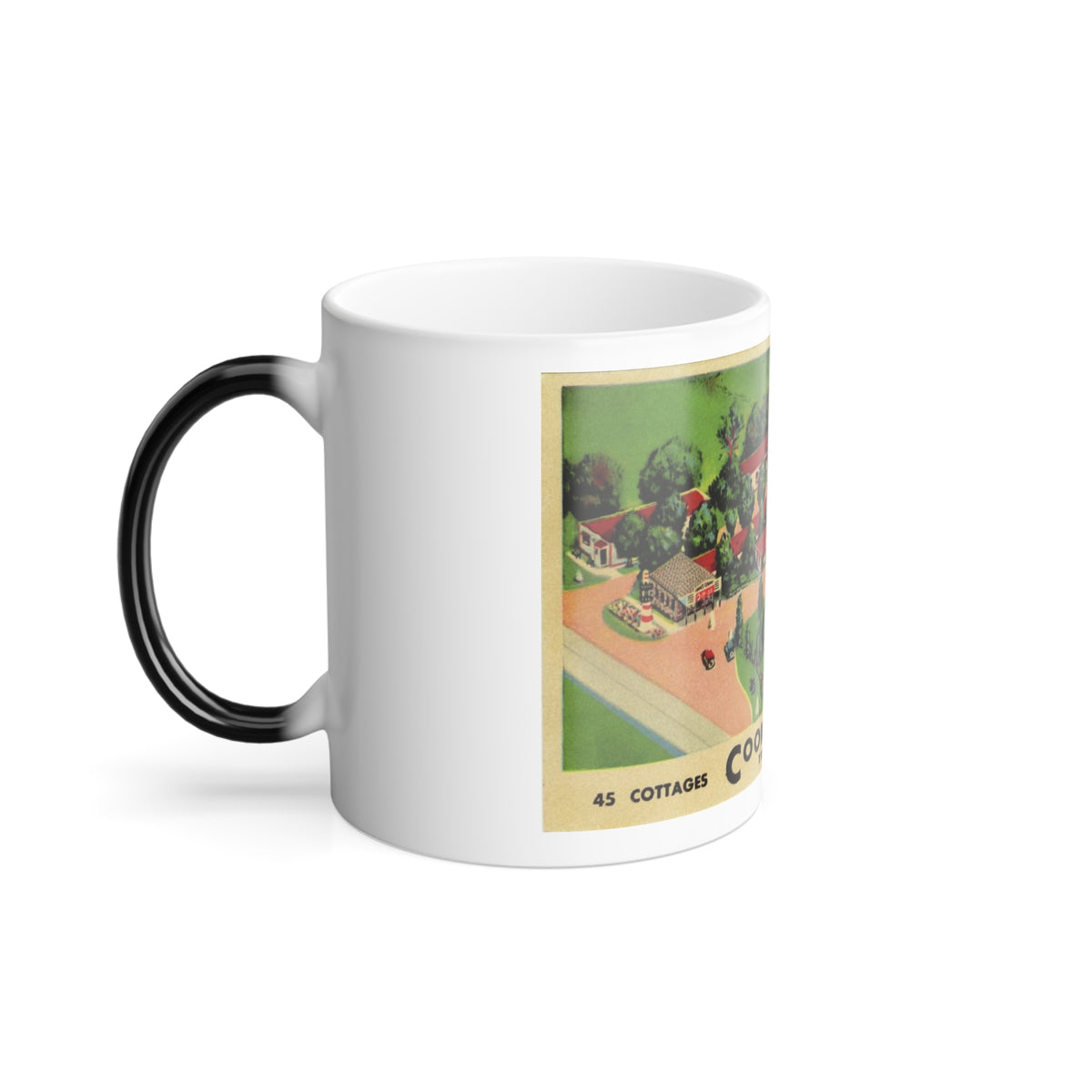 Cooks Court Trav O Tel (Greeting Postcards) Color Changing Mug 11oz