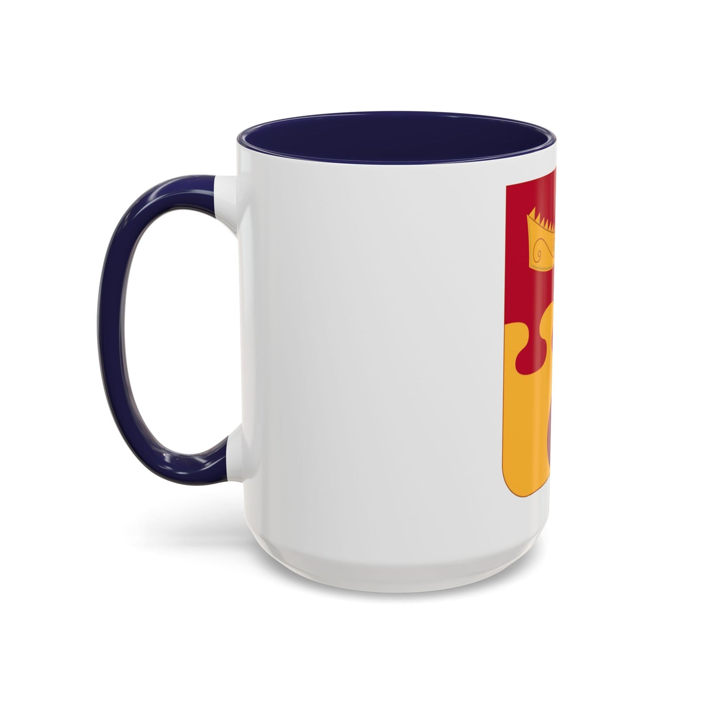 675th Airborne Field Artillery Battalion v2 (U.S. Army) Accent Coffee Mug