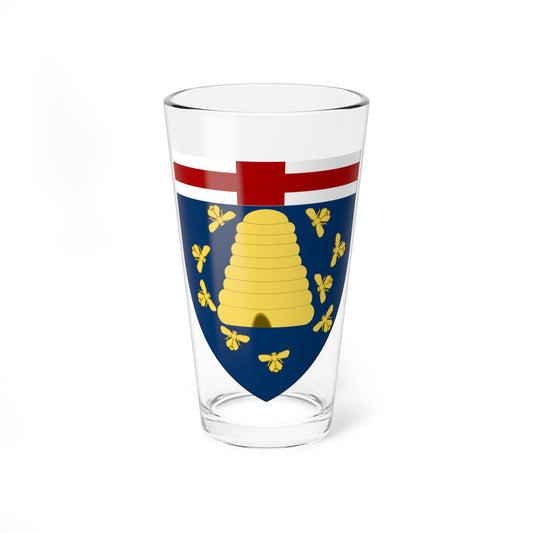 Earl of Beatty COA (England) (Coat of Arms) Pint Glass 16oz