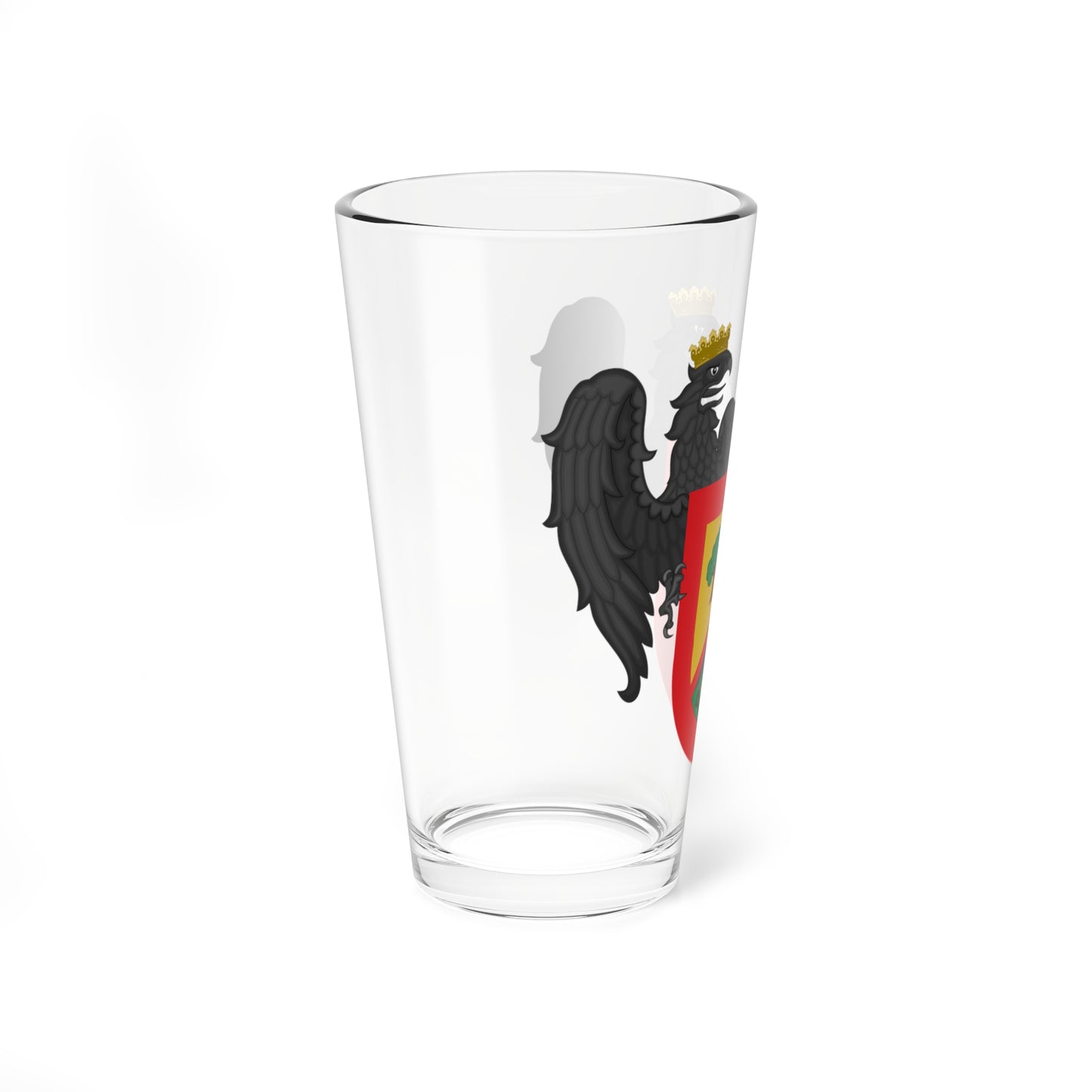 Escudo de Llumpa - Ancash (Peru) (Coat of Arms) Pint Glass 16oz