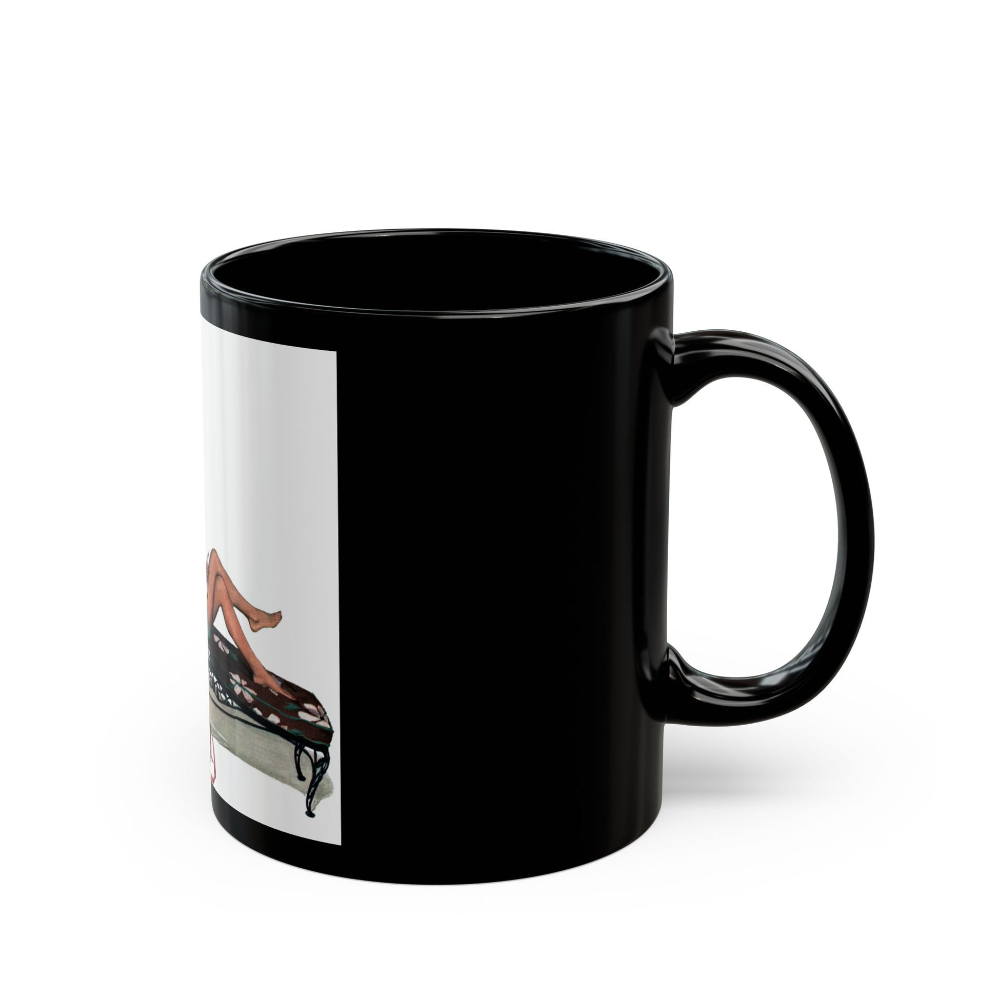 Flannagan's Last Resort, Collier's, July 31, 1948 - Black Coffee Mug-Go Mug Yourself