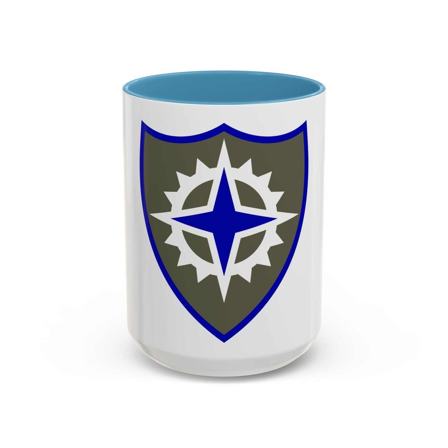XVI Corps (U.S. Army) Accent Coffee Mug