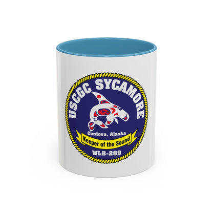 USCGC Sycamore WLB 209 (U.S. Coast Guard) Accent Coffee Mug