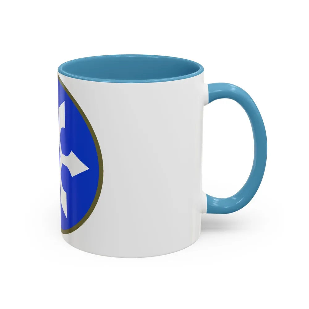 XXXIII Corps (U.S. Army) Accent Coffee Mug-Go Mug Yourself