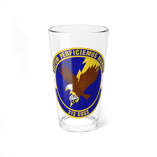 313th Expeditionary Operations Support Squadron (U.S. Air Force) Pint Glass 16oz-16oz-Go Mug Yourself