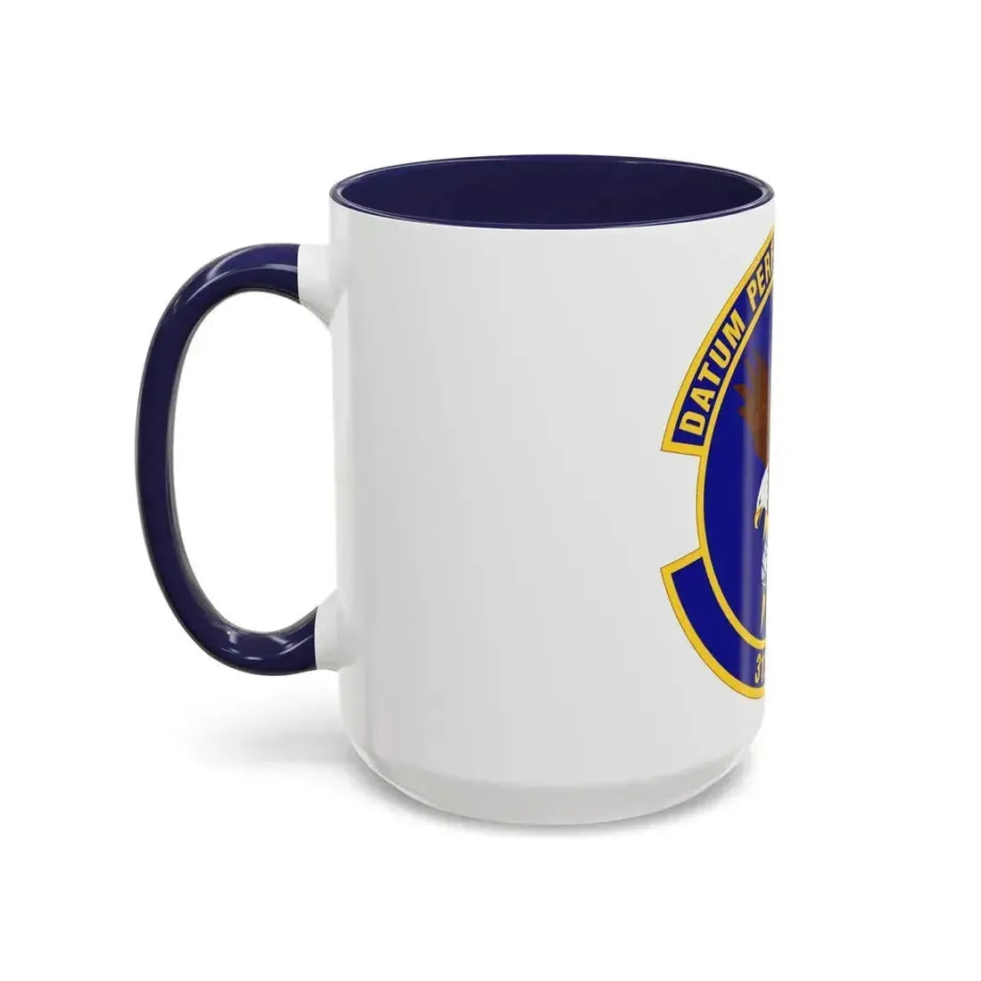 313th Expeditionary Operations Support Squadron (U.S. Air Force) Accent Coffee Mug - Go Mug Yourself
