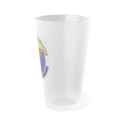 313th Expeditionary Operations Support Squadron (U.S. Air Force) Frosted Pint Glass 16oz - Go Mug Yourself