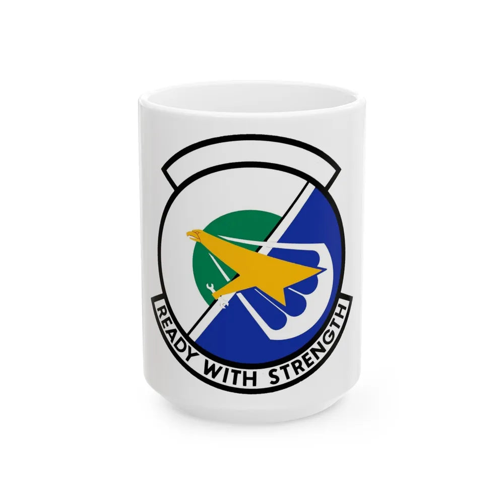 314 Aircraft Maintenance Squadron AETC (U.S. Air Force) White Coffee Mug-15oz-Go Mug Yourself