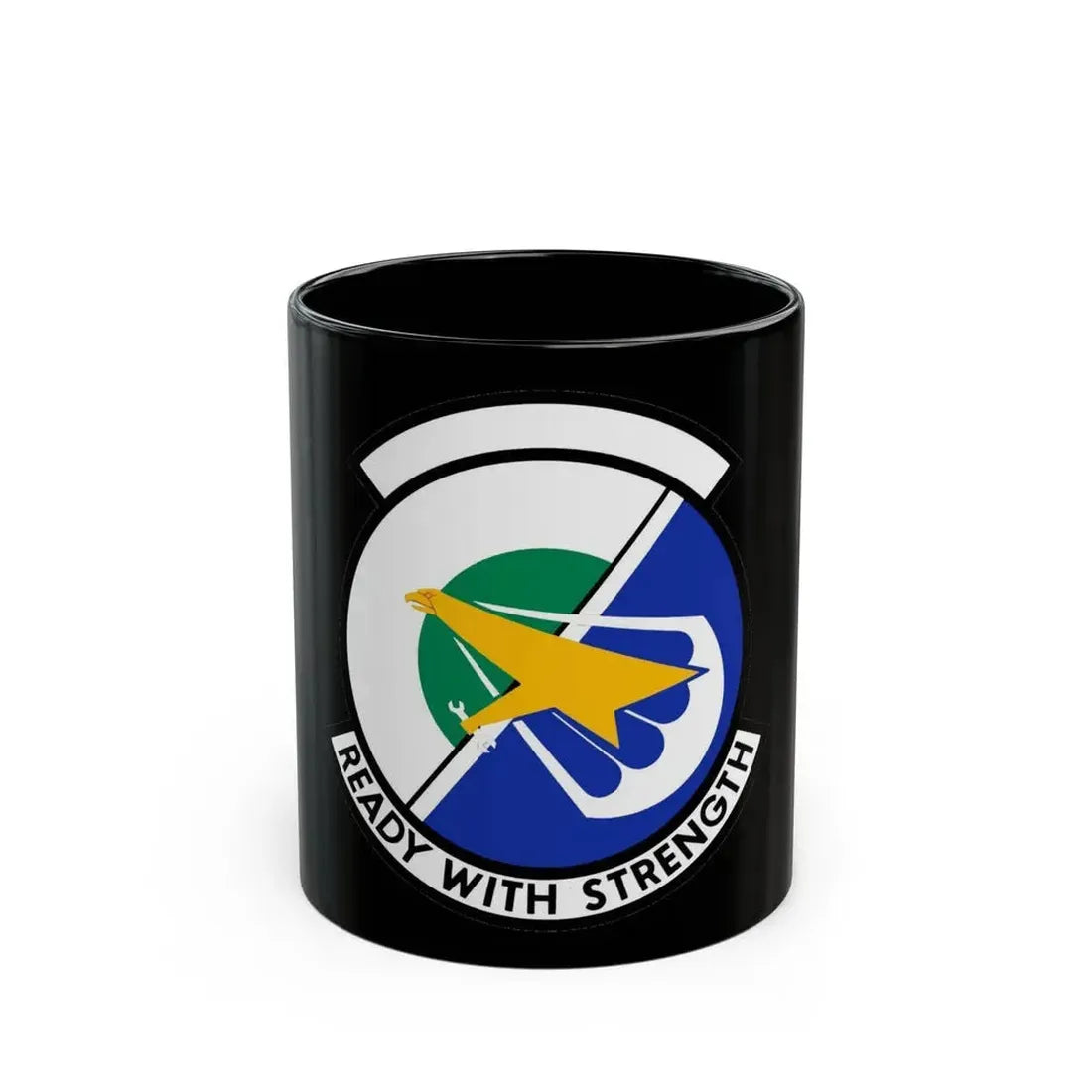 314 Aircraft Maintenance Squadron AETC (U.S. Air Force) Black Coffee Mug 11oz - Go Mug Yourself