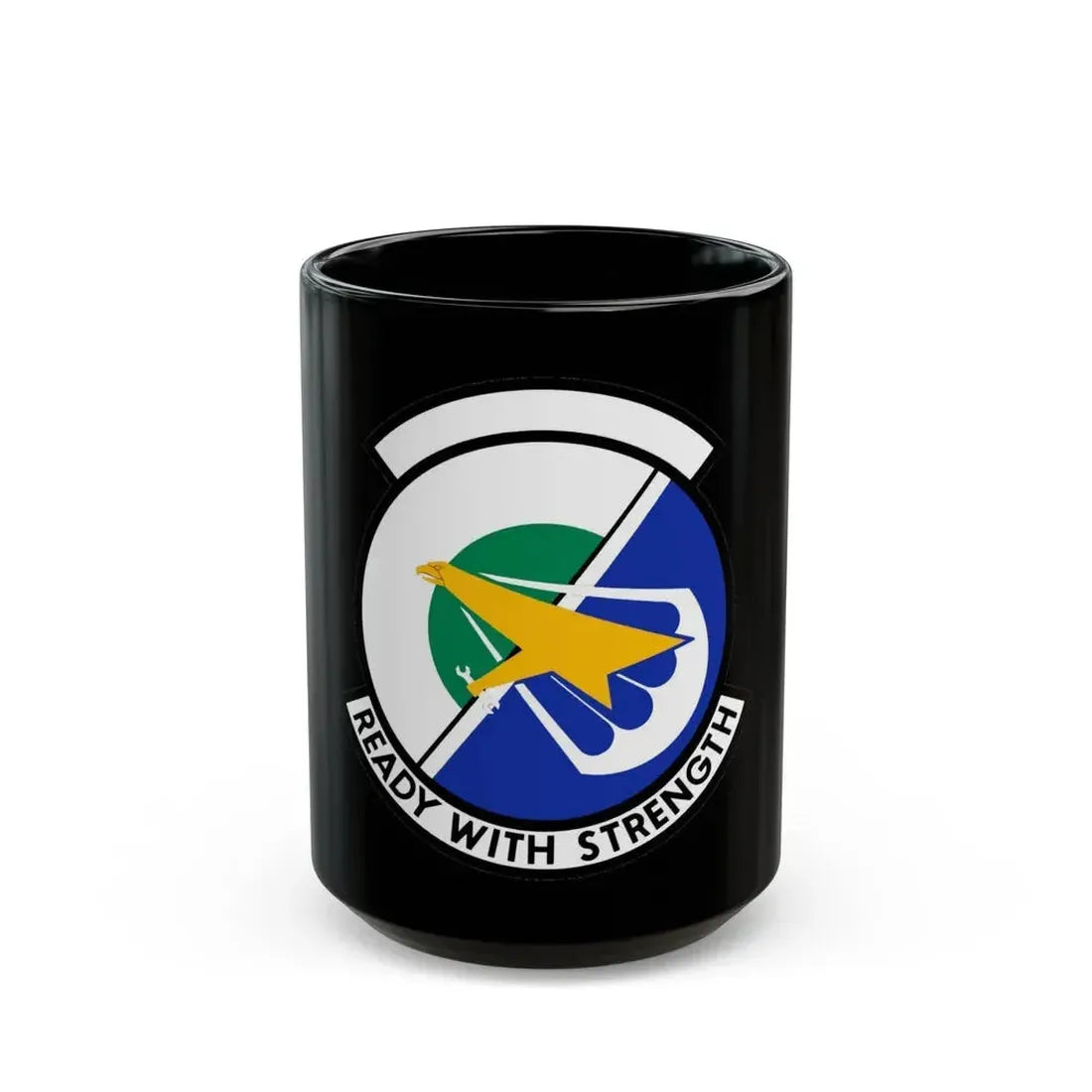 314 Aircraft Maintenance Squadron AETC (U.S. Air Force) Black Coffee Mug 15oz - Go Mug Yourself