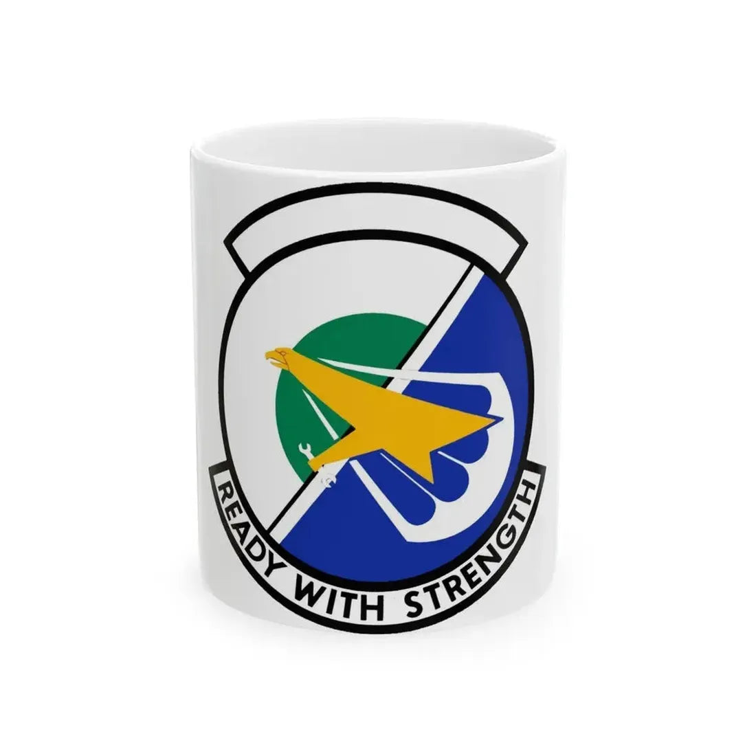 314 Aircraft Maintenance Squadron AETC (U.S. Air Force) White Coffee Mug - Go Mug Yourself