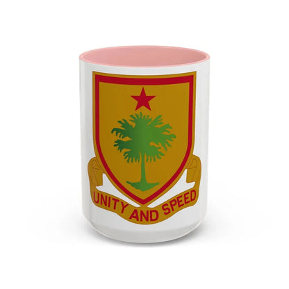 314 Cavalry Regiment (U.S. Army) Accent Coffee Mug 15oz Pink - Go Mug Yourself
