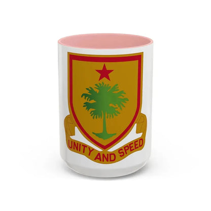 314 Cavalry Regiment (U.S. Army) Accent Coffee Mug 15oz Pink - Go Mug Yourself