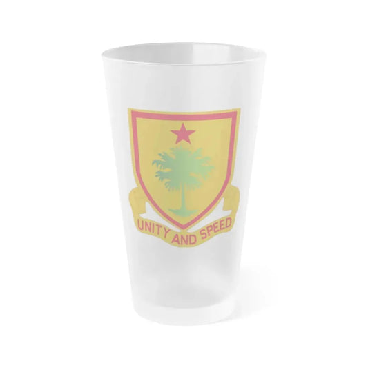 314 Cavalry Regiment (U.S. Army) Frosted Pint Glass 16oz Default Title - Go Mug Yourself
