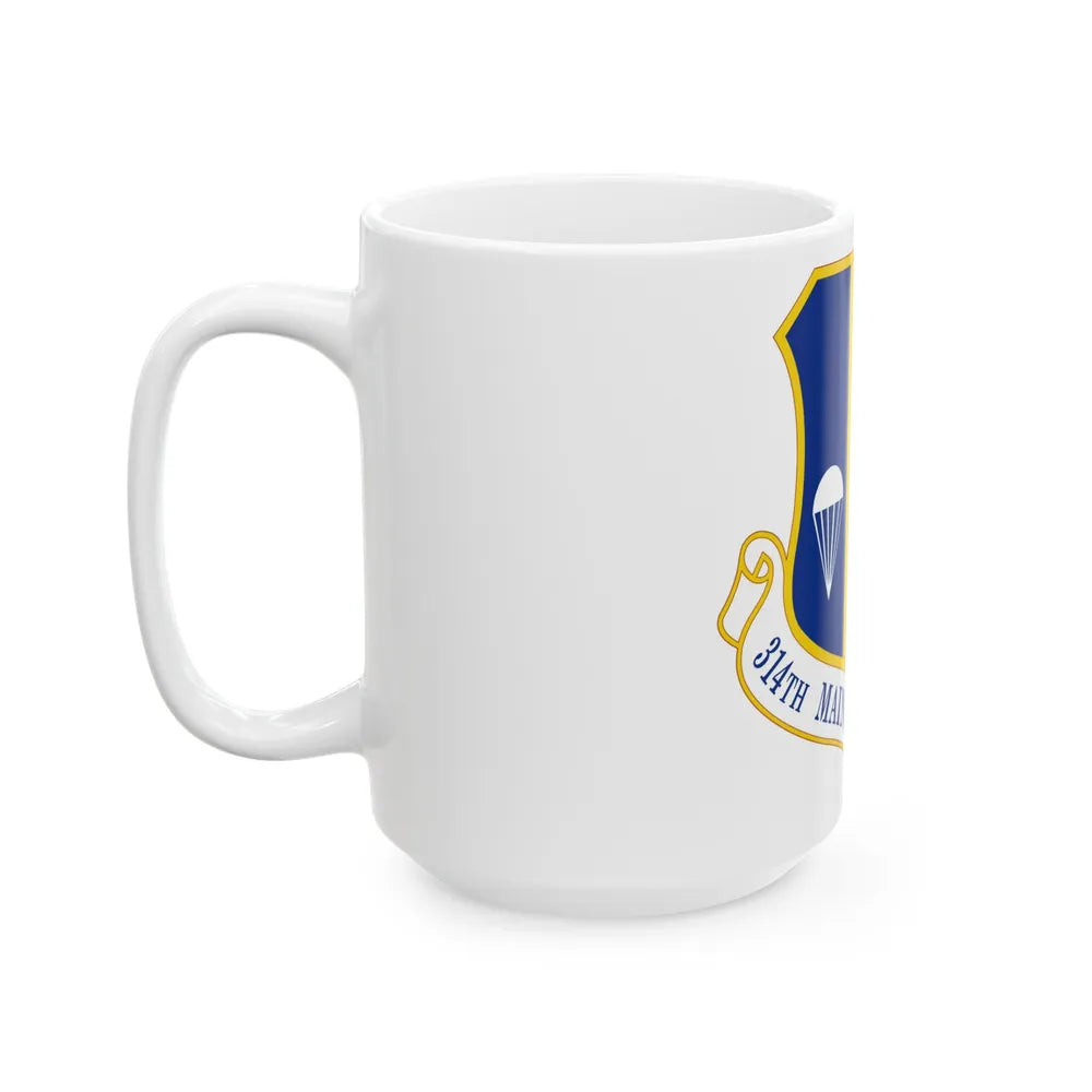 314 Maintenance Group AETC (U.S. Air Force) White Coffee Mug-Go Mug Yourself