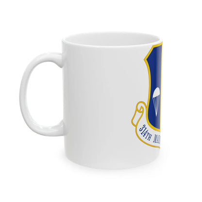 314 Maintenance Group AETC (U.S. Air Force) White Coffee Mug-Go Mug Yourself