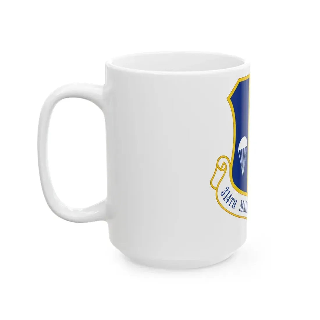 314 Maintenance Group AETC (U.S. Air Force) White Coffee Mug - Go Mug Yourself