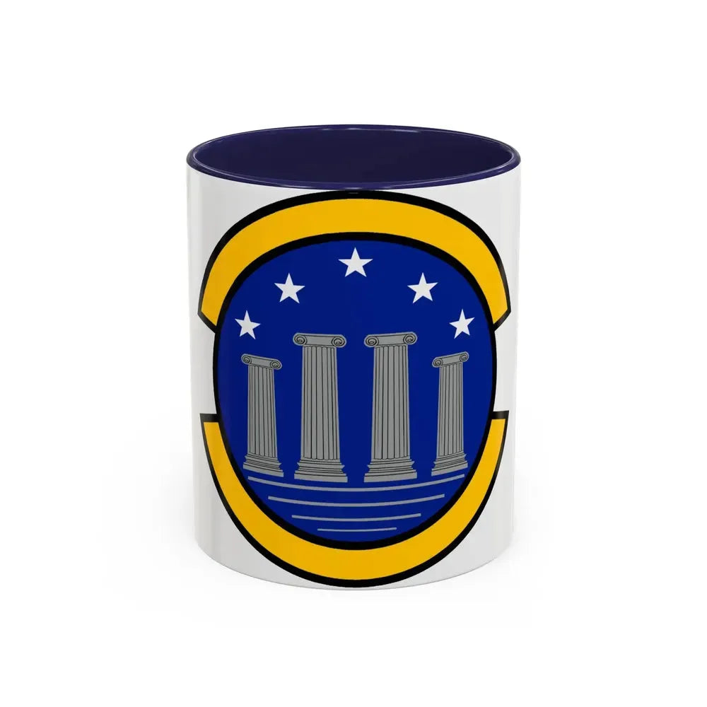 314 Maintenance Operations Flight AETC (U.S. Air Force) Accent Coffee Mug 11oz Navy - Go Mug Yourself