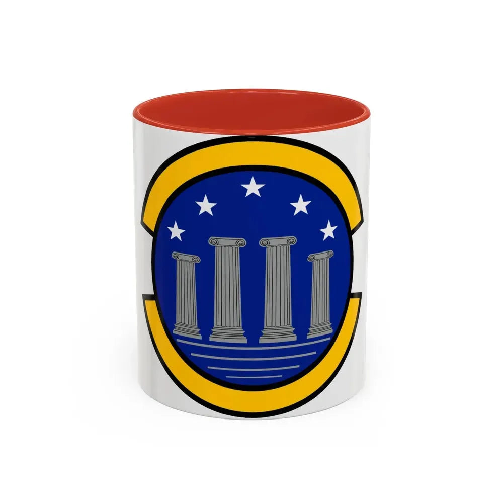 314 Maintenance Operations Flight AETC (U.S. Air Force) Accent Coffee Mug 11oz Red - Go Mug Yourself