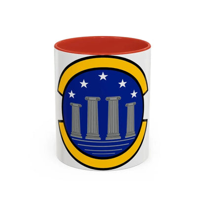 314 Maintenance Operations Flight AETC (U.S. Air Force) Accent Coffee Mug 11oz Red - Go Mug Yourself