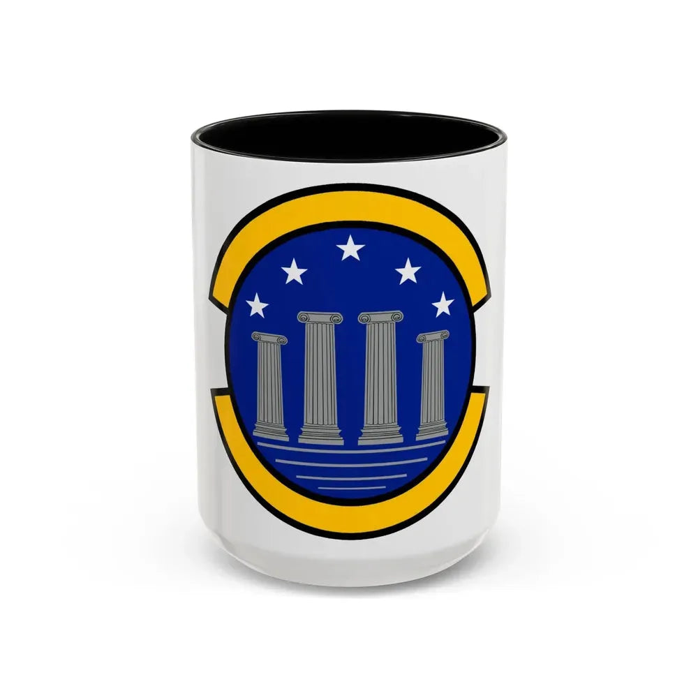 314 Maintenance Operations Flight AETC (U.S. Air Force) Accent Coffee Mug 15oz Black - Go Mug Yourself