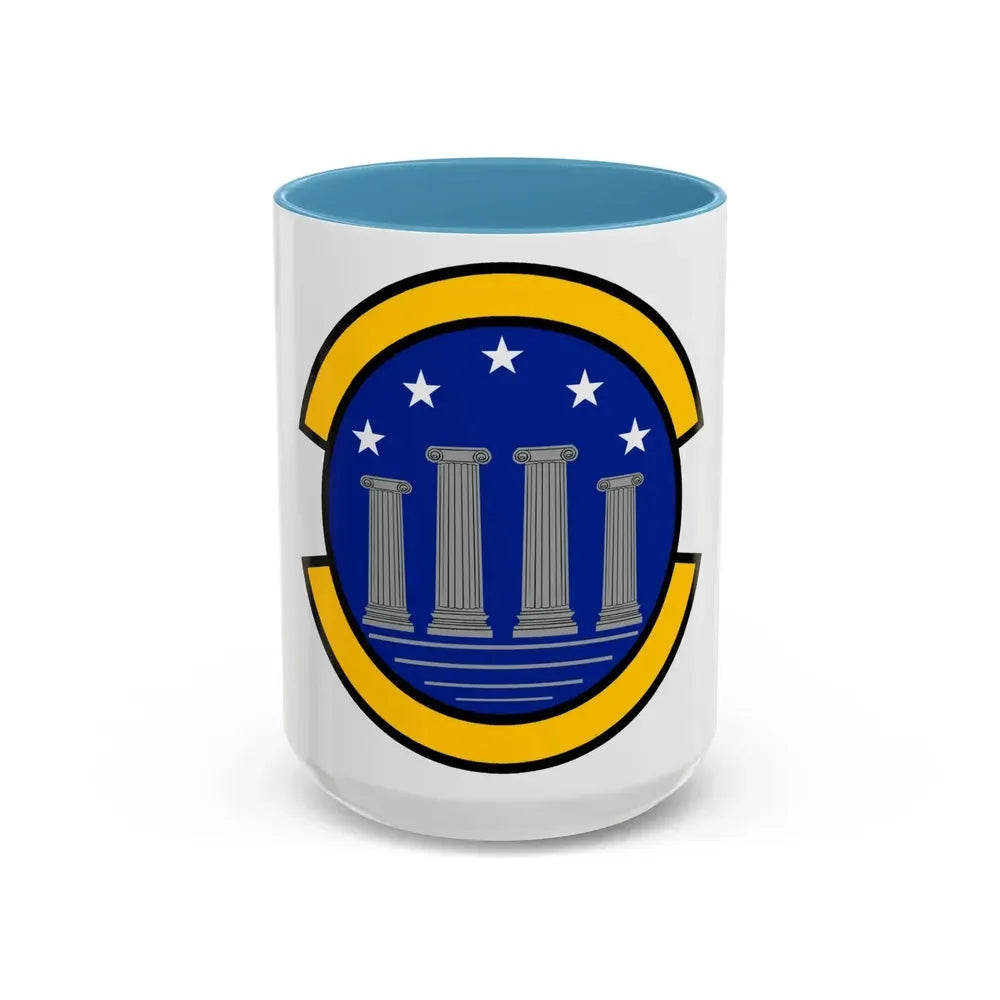 314 Maintenance Operations Flight AETC (U.S. Air Force) Accent Coffee Mug 15oz Light Blue - Go Mug Yourself