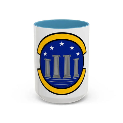 314 Maintenance Operations Flight AETC (U.S. Air Force) Accent Coffee Mug 15oz Light Blue - Go Mug Yourself