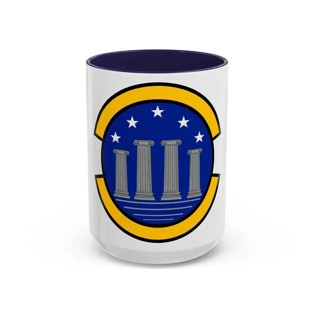 314 Maintenance Operations Flight AETC (U.S. Air Force) Accent Coffee Mug 15oz Navy - Go Mug Yourself