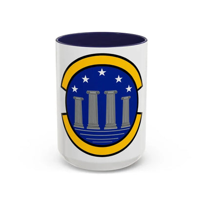 314 Maintenance Operations Flight AETC (U.S. Air Force) Accent Coffee Mug 15oz Navy - Go Mug Yourself