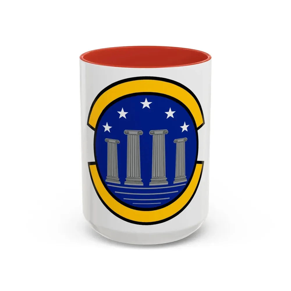 314 Maintenance Operations Flight AETC (U.S. Air Force) Accent Coffee Mug 15oz Red - Go Mug Yourself