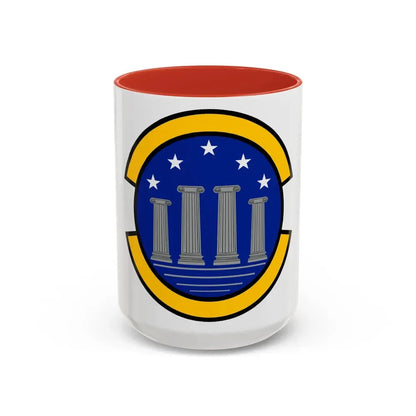 314 Maintenance Operations Flight AETC (U.S. Air Force) Accent Coffee Mug 15oz Red - Go Mug Yourself