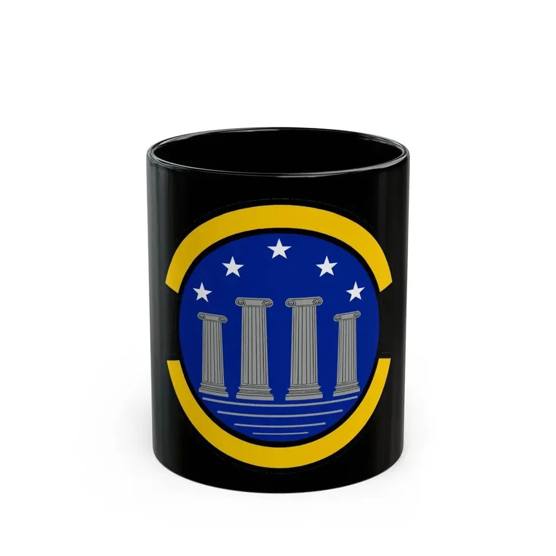 314 Maintenance Operations Flight AETC (U.S. Air Force) Black Coffee Mug 11oz - Go Mug Yourself