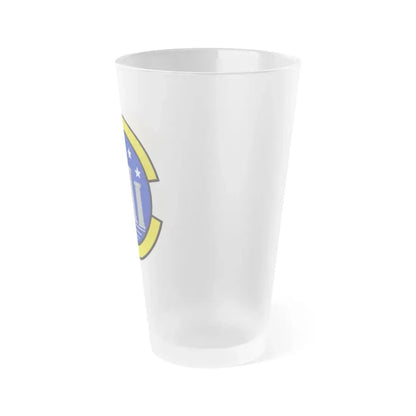 314 Maintenance Operations Flight AETC (U.S. Air Force) Frosted Pint Glass 16oz - Go Mug Yourself
